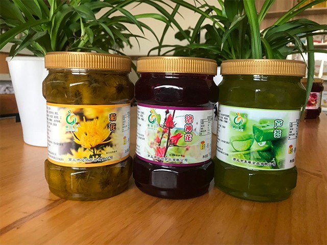菊花花茶、洛神花花茶、蘆薈花茶